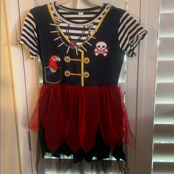 Other - New Pirate Costume for Kids - Black and Red
